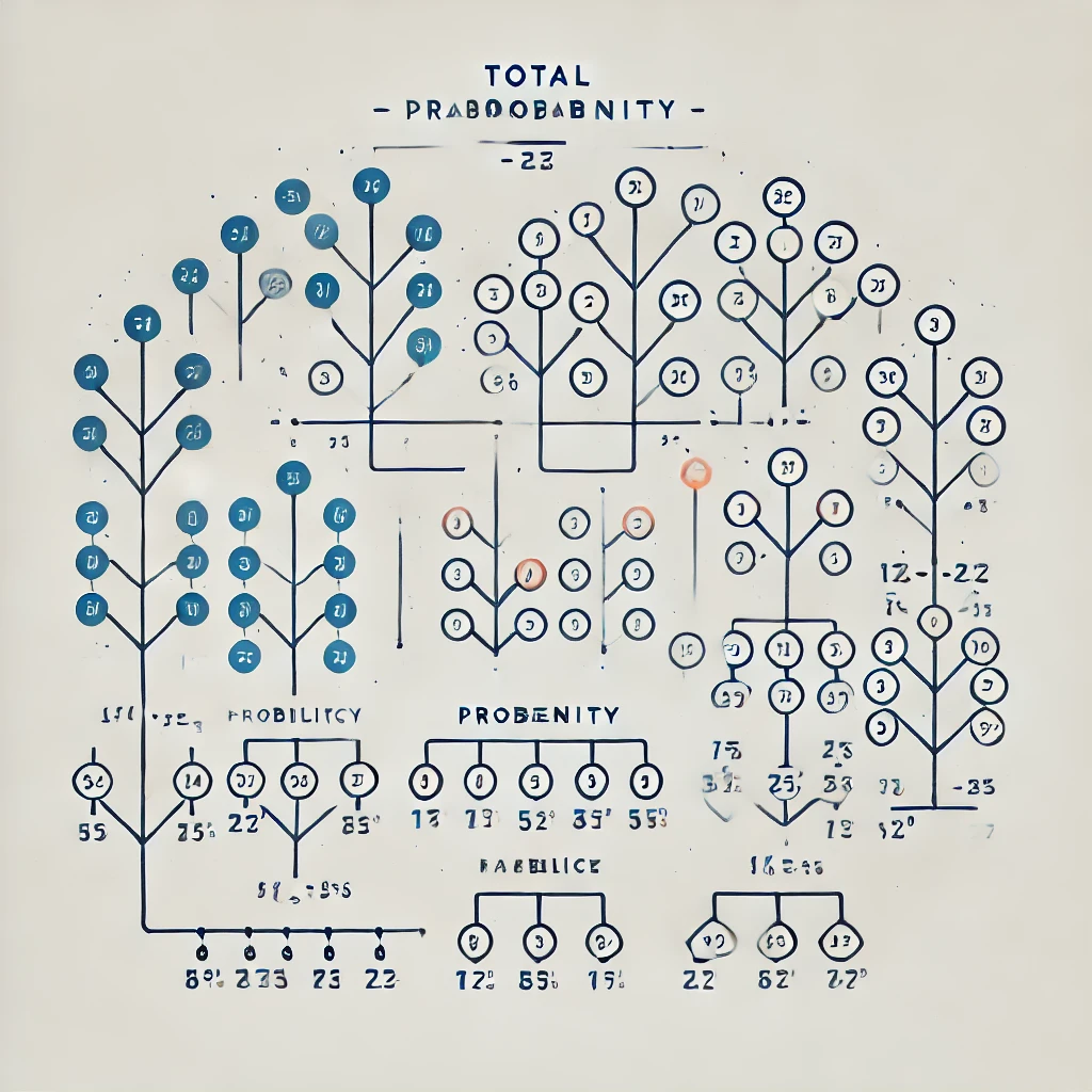 Démonstration de la formule des probabilités totales sous forme d'arbre